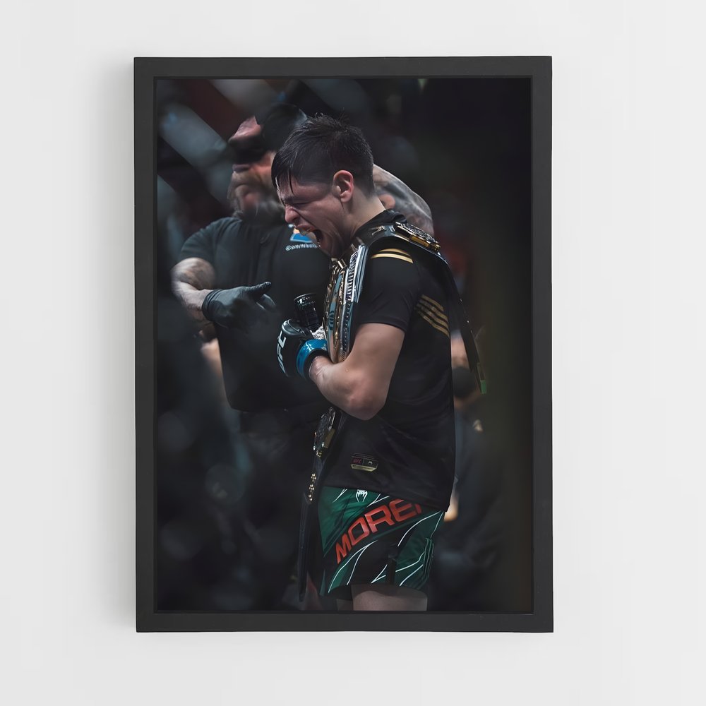 Poster Heavyweight Hero – affiche MMA (vue 2)